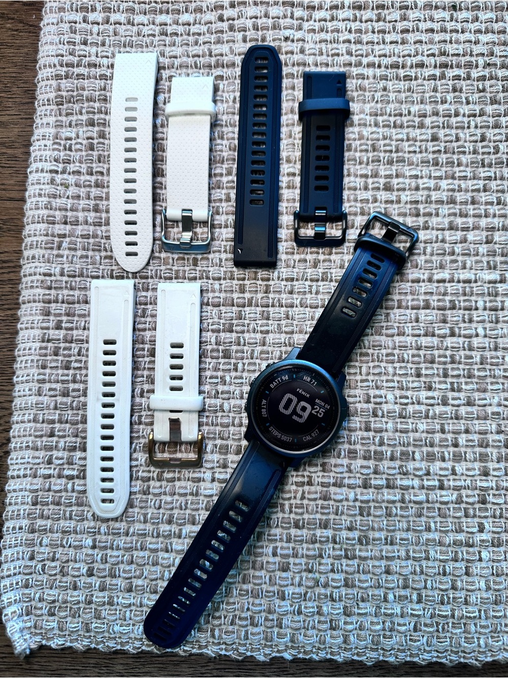 Garmin Fenix 6s Sapphire Smartwatch with Interchangeable Straps